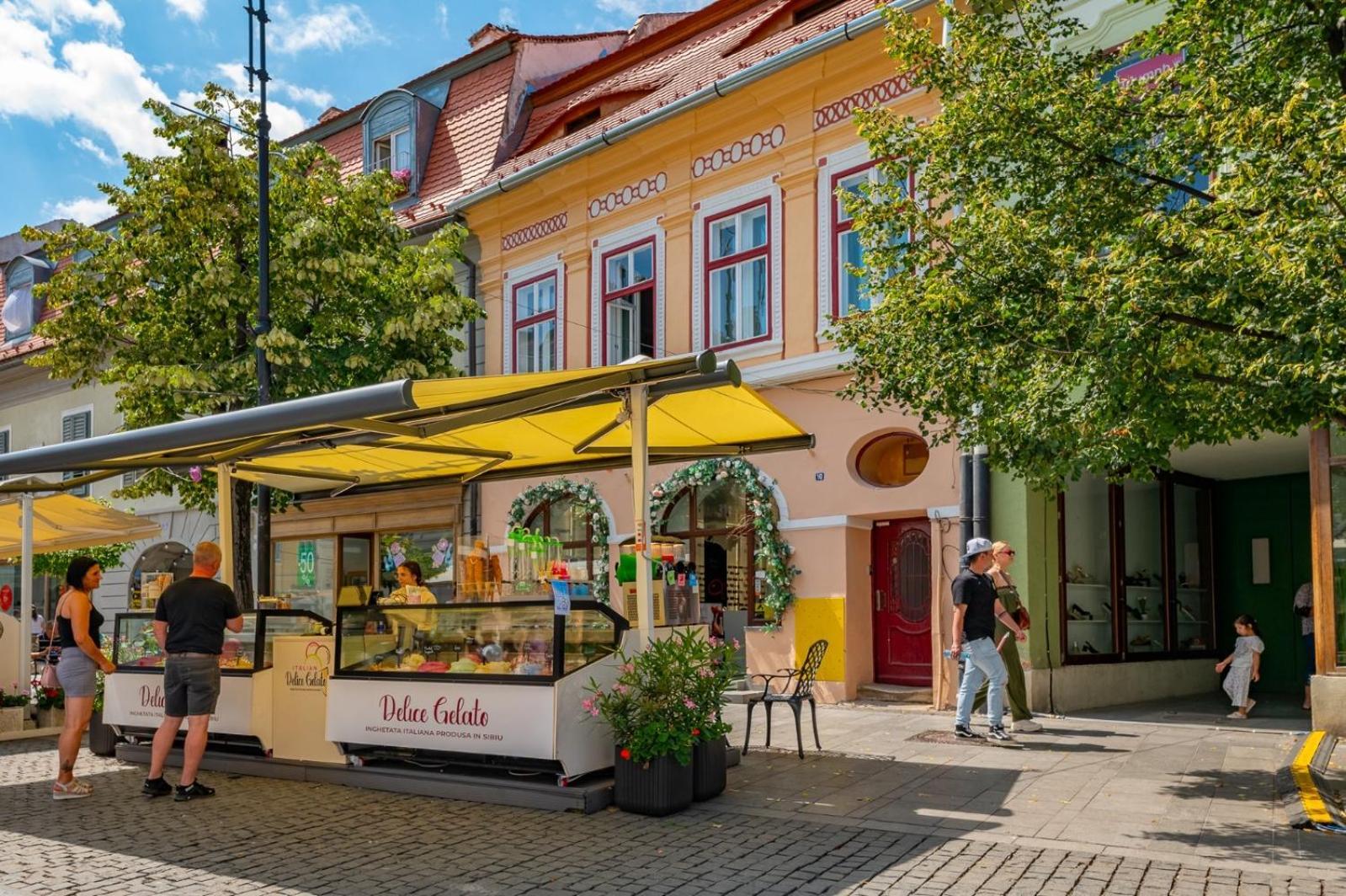 Apartment Balcescu No 10 Hermannstadt Exterior foto